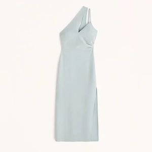 NWT Abercrombie & Fitch Asymmetrical Mint Dress US Size L